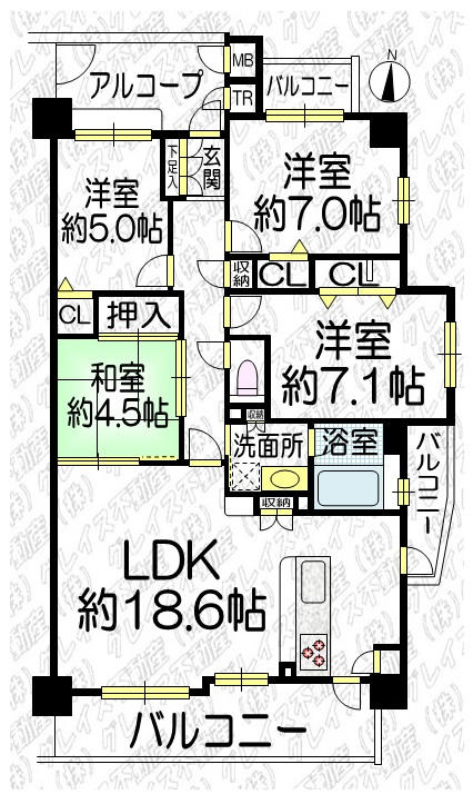 シャトレ愛松前後