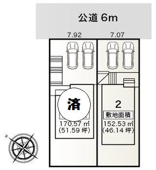 豊明市二村台７丁目　第３　ﾘｰﾌﾞﾙｶﾞｰﾃﾞﾝ全２棟_画像5