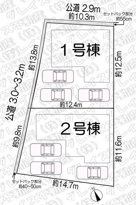 豊明市阿野町林ノ内　ﾘｰﾌﾞﾙｶﾞｰﾃﾞﾝ　全２棟_画像5